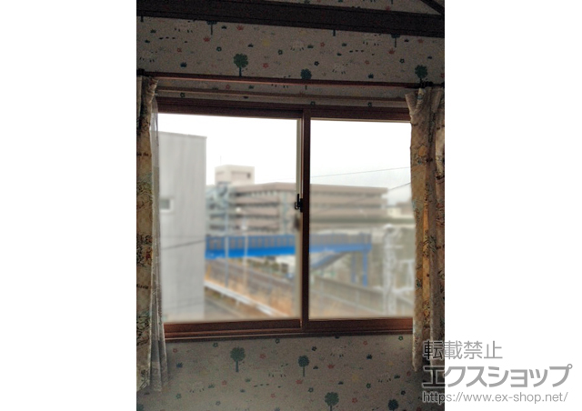 千葉県船橋市のの二重窓（内窓） インプラス ダストバリア仕様 引違い窓 2枚建 施工例