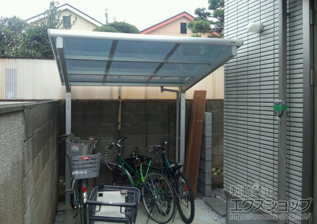 東京都杉並区ののカーポート カムフィNex F 積雪〜20cm対応 施工例