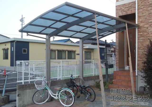 愛知県海部郡大治町ののカーポート プレシオスポート 積雪〜20cm対応 施工例
