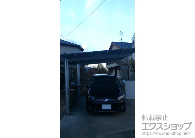 福岡県福岡市ののカーポート アーキフィット 積雪〜20cm対応 施工例