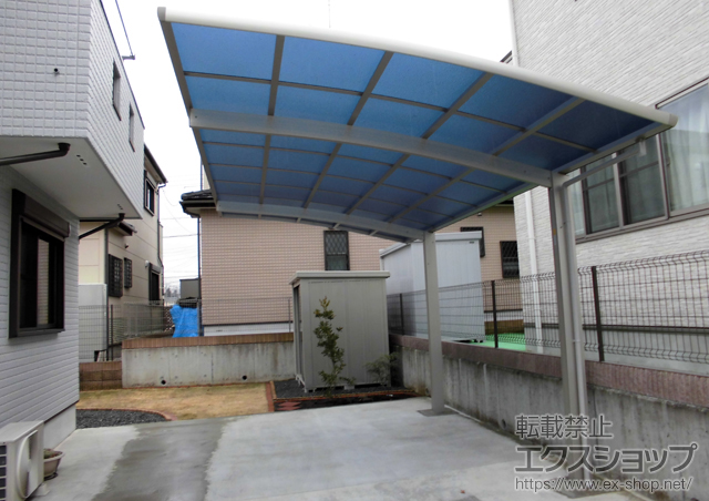 神奈川県愛甲郡愛川町ののカーポート レイナポート 積雪〜20cm対応 施工例