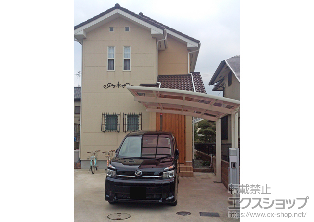 大阪府堺市ののカーポート レイナポート 積雪〜20cm対応 施工例