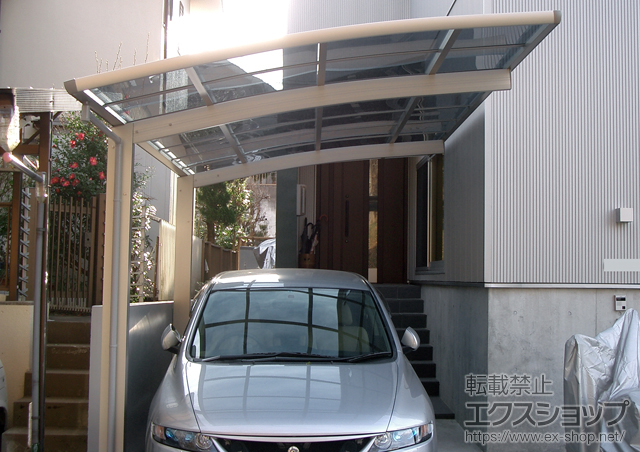 千葉県千葉市ののカーポート レイナポート 積雪〜20cm対応 施工例