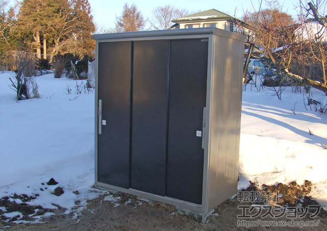 長野県茅野市のの物置・屋外倉庫 エスモ 一般型（ESD-1609AGL） 施工例