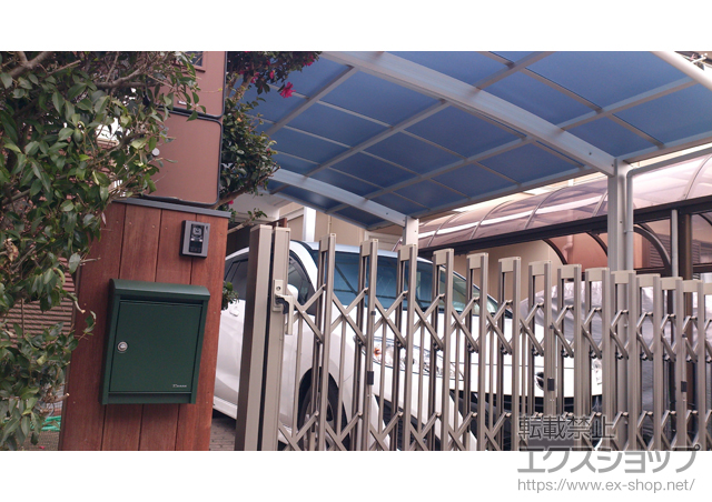 大阪府大阪市ののカーポート レイナポート 積雪〜20cm対応 施工例