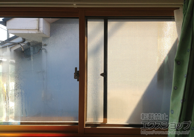 東京都武蔵村山市のの二重窓（内窓） インプラス ダストバリア仕様 引違い窓 2枚建 施工例