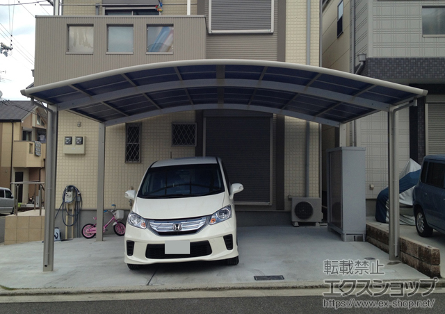 大阪府堺市ののカーポート レイナツインポートグラン　積雪〜20cm対応 施工例