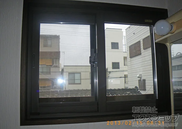 大阪府大阪市のの内窓（二重窓・二重サッシ） インプラス ダストバリア仕様 引違い窓 2枚建 施工例