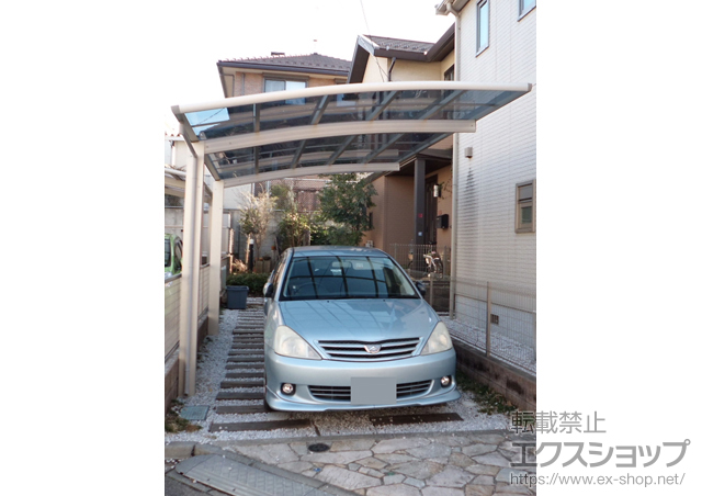 千葉県習志野市ののカーポート レイナポート 積雪〜20cm対応 施工例