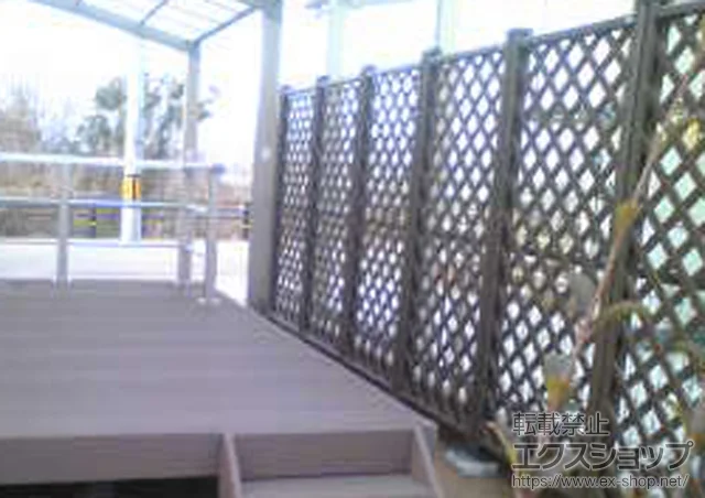 ���Ɍ��O�c�s��LIXIL ���N�V��(TOEX)�̃t�F���X�E��E�� �X�e�C�E�b�h�t�F���X M1�^ �Ԏd�؎d�l �{�H��