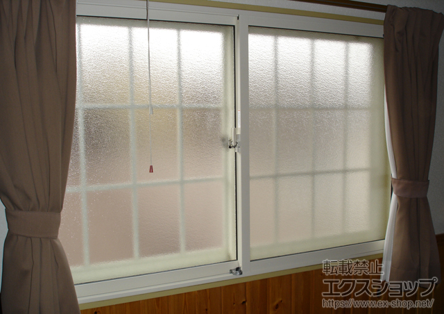 和歌山県和歌山市のの二重窓（内窓） ンプラス　ダストバリア仕様　引違い窓2枚建て 施工例