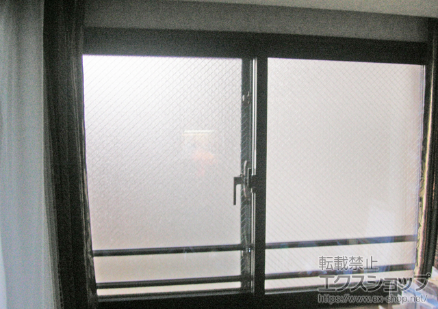 神奈川県横浜市のの二重窓（内窓） インプラス ダクトバリア 引違い 2枚建て 施工例