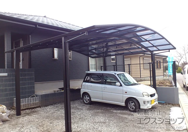 熊本県合志市のValue Selectのカーポート プレシオスポート ワイド 積雪～20cm対応 施工例