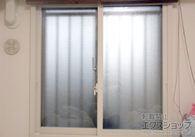 東京都北区のの二重窓（内窓） インプラス ダストバリア仕様 引違い窓 2枚建 施工例