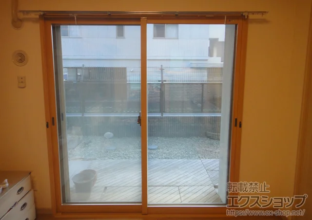 福岡県福岡市のの内窓（二重窓・二重サッシ） インプラス　ダストバリア仕様　引違い窓2枚建て 施工例