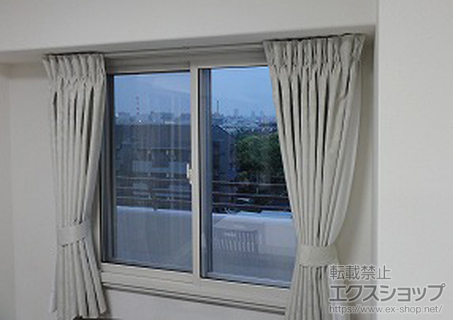 大阪府東大阪市のの二重窓（内窓） インプラス ダストバリア仕様 引違い窓＋FIX窓＋引違い窓 施工例