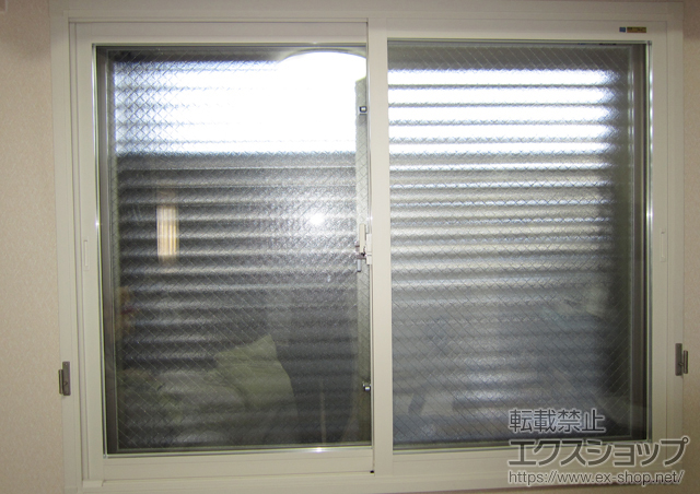 大阪府池田市のの二重窓（内窓） インプラス ダストバリア 引違い2枚建て+ふかし枠（20mm） 施工例