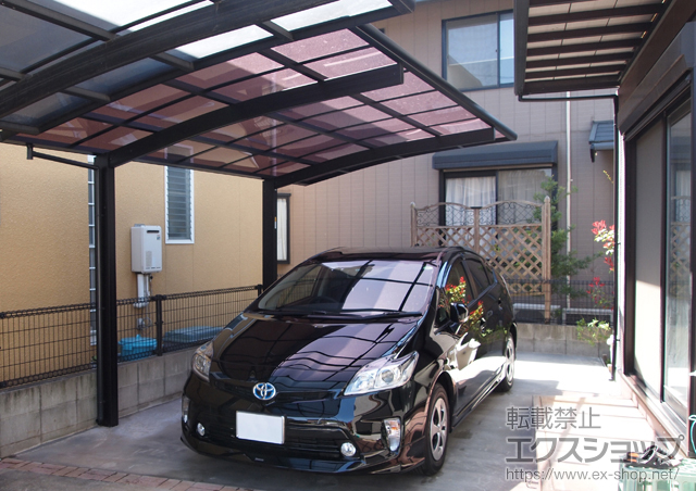 熊本県熊本市ののカーポート レイナポート 積雪〜20ｃｍ対応 施工例