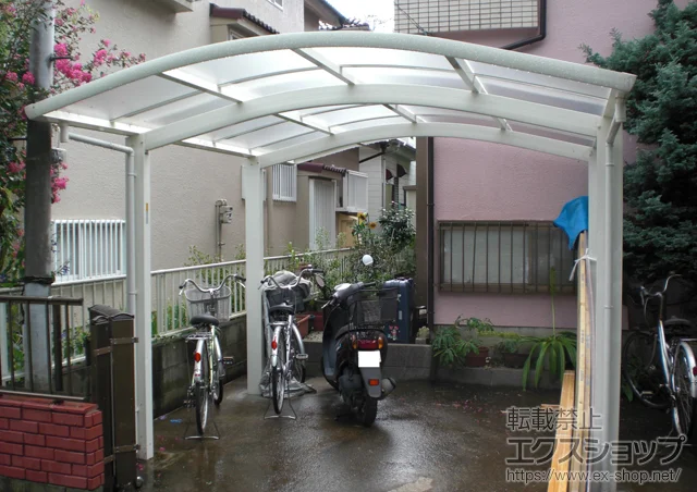 千葉県野田市のYKKAPのカーポート レイナワンポート 積雪～20cm対応 施工例