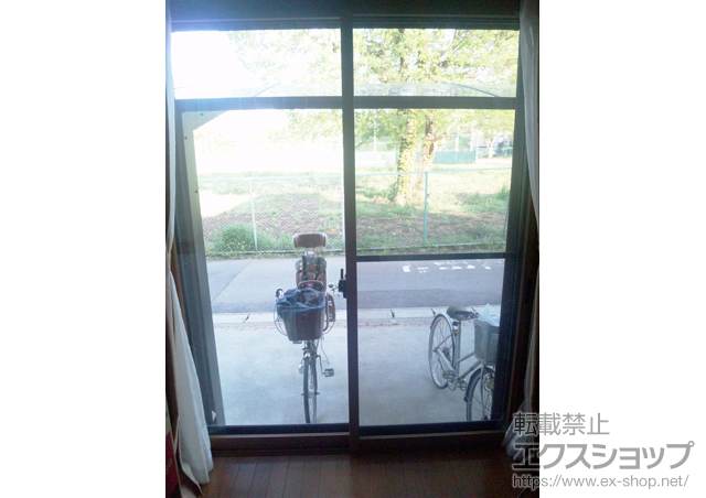 千葉県柏市のの二重窓（内窓）、カーポート プラメイクE 引違い2枚建 テラスタイプ 施工例