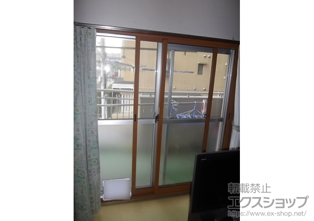 大阪府東大阪市のの二重窓（内窓） インプラス ダストバリア 引違い 2枚建て 施工例