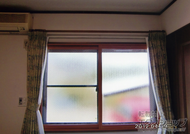 神奈川県川崎市ののカーポート、ウッドデッキ、二重窓（内窓） インプラス ダストバリア 引違い窓2枚建 施工例