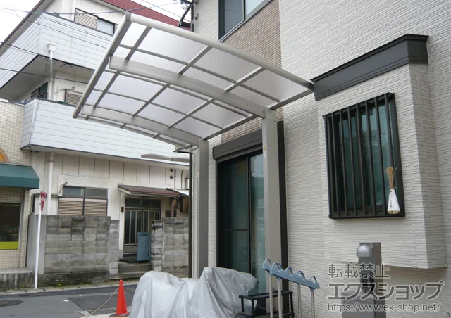 京都府別府市のLIXIL リクシル(トステム)のカーポート レイナポート 積雪〜50cm対応 施工例