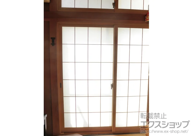 埼玉県所沢市のの内窓（二重窓・二重サッシ） インプラス　ダストバリア仕様　引違い窓2枚建て 施工例