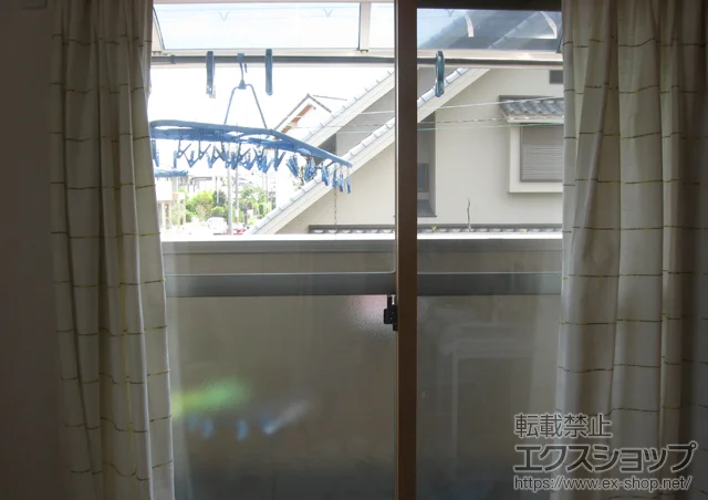 大阪府堺市のの内窓（二重窓・二重サッシ） インプラス ダストバリア仕様 引違い窓 2枚建 施工例