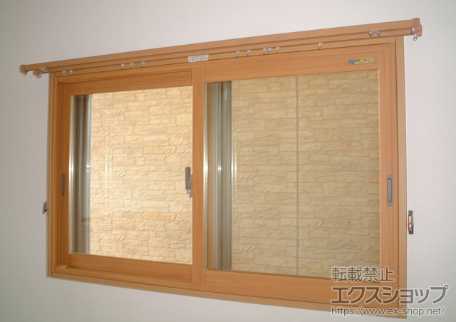 宮崎県都城市のの二重窓（内窓） インプラス ダストバリア仕様 引違い窓 2枚建 施工例