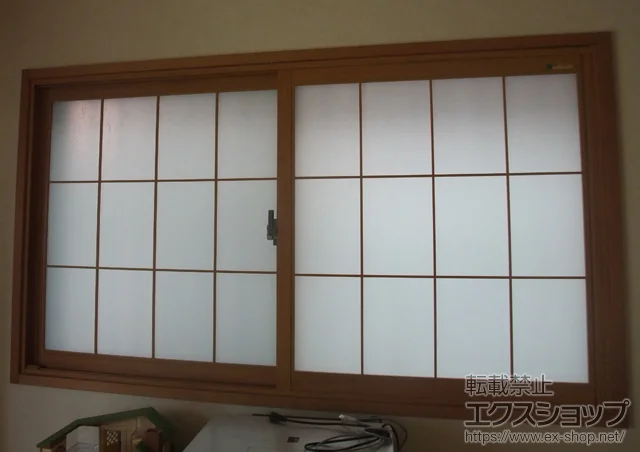 埼玉県さいたま市のの内窓（二重窓・二重サッシ） インプラス ダストバリア 引違い2枚建て 施工例