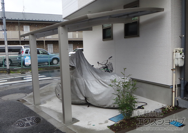 東京都足立区ののカーポート プレシオスポート 積雪〜20cm対応 施工例