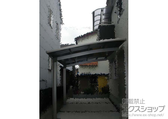 埼玉県川口市のLIXIL リクシル（トステム）のカーポート カーブポートシグマIII 積雪〜30cm対応 施工例