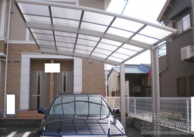 愛知県碧南市ののカーポート レイナポート 積雪〜30cm対応 施工例