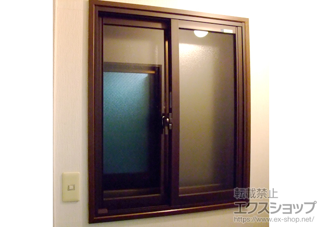 埼玉県越谷市のの二重窓（内窓） インプラス ダストバリア仕様 引違い窓 2枚建 施工例