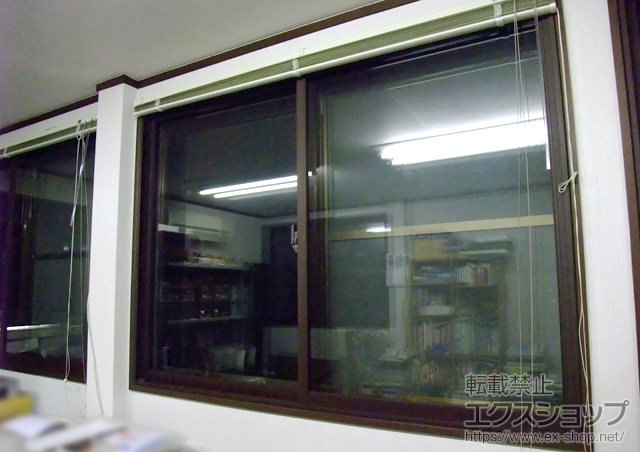 埼玉県越谷市のの二重窓（内窓） インプラス ダストバリア仕様 引違い窓 2枚建 施工例