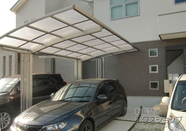 京都府京田辺市ののカーポート プレシオスポート 積雪〜20?対応 施工例