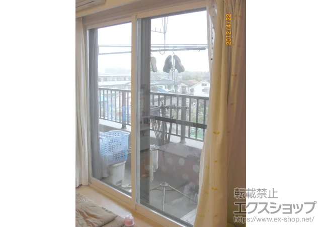 東京都西東京市のの内窓（二重窓・二重サッシ） インプラス ダストバリア 引違い2枚建て 施工例