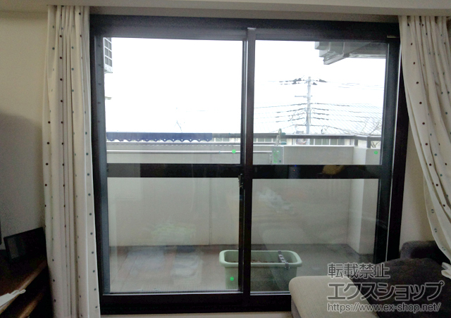 神奈川県川崎市のの二重窓（内窓） プラマードU 引違い2枚建て 施工例