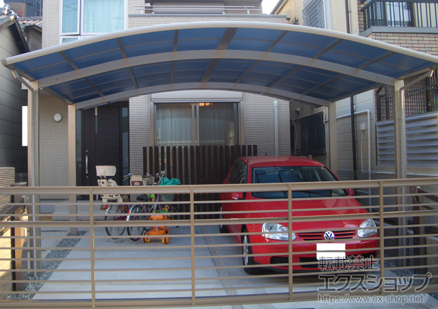 大阪府大阪市ののカーポート レイナツインポート　積雪〜20cm対応 施工例
