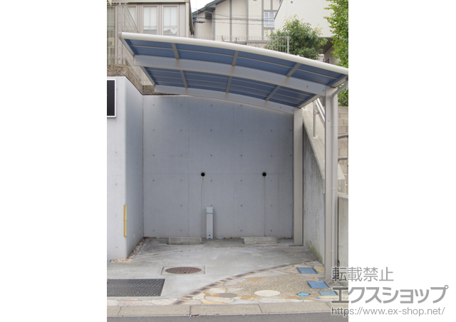 東京都八王子市ののカーポート レイナポート 積雪〜20cm対応 施工例