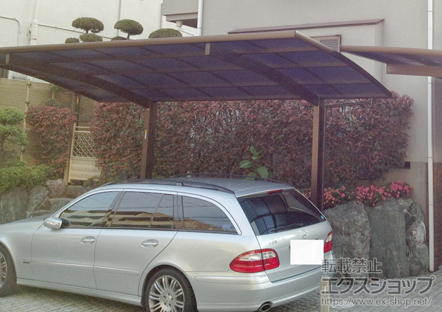 東京都品川区ののカーポート レイナポート 積雪〜20cm対応 施工例