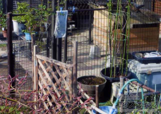 茨城県日立市のの門扉 ハイグリッド門扉N1型 片開き 施工例