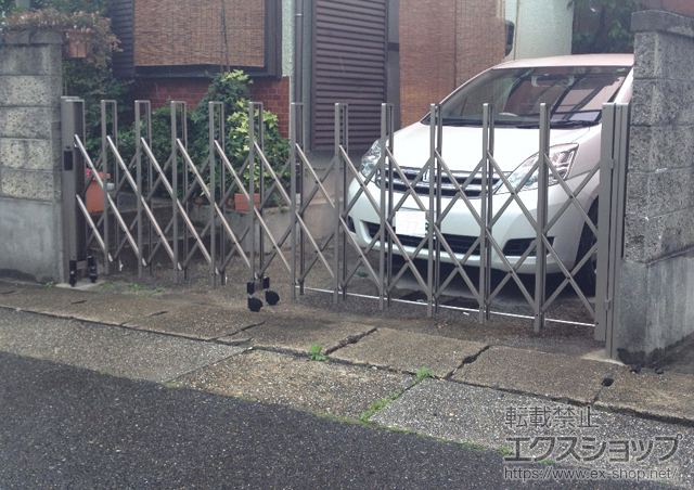 愛知県名古屋市ののカーゲート トリップゲート PA型 ノンレール 片開き 35S 施工例