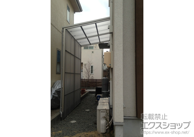 愛知県豊川市ののストックヤード ストックヤードII オープンタイプ 積雪〜20cm対応 施工例