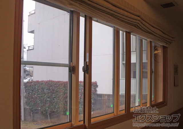 神奈川県相模原市のの二重窓（内窓） インプラス ダストバリア仕様 開き窓 施工例