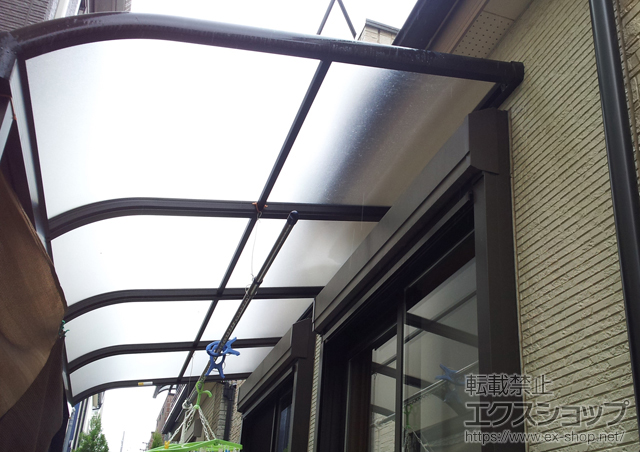 埼玉県和光市ののテラス屋根 ヴェクターテラス R型 テラスタイプ 単体 積雪〜20cm対応 施工例