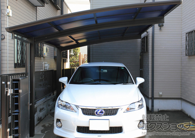 埼玉県さいたま市ののカーポート プレシオスポート 積雪〜20cm対応 施工例