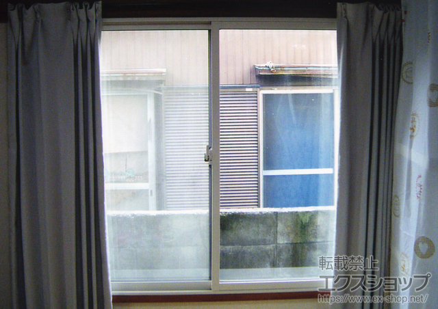 埼玉県越谷市のの二重窓（内窓） インプラス ダストバリア仕様 引違い窓 2枚建 施工例