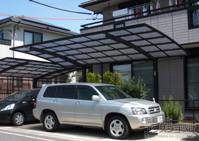 愛知県大府市ののカーポート レイナポート 積雪〜20cm対応 施工例